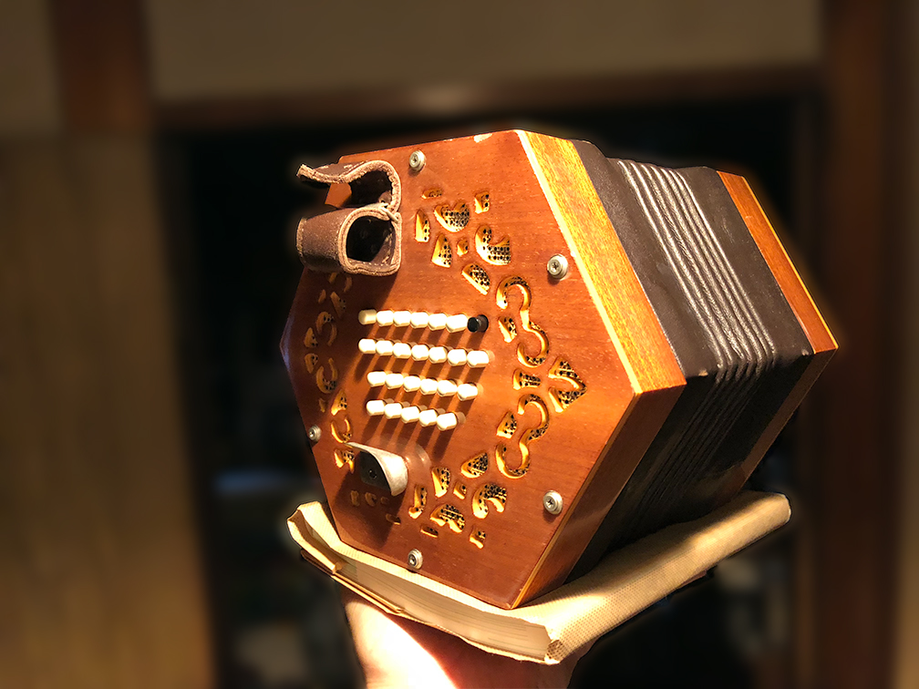 コンサンティーナ Anglo Concertina 東ドイツ製 ビンテージ