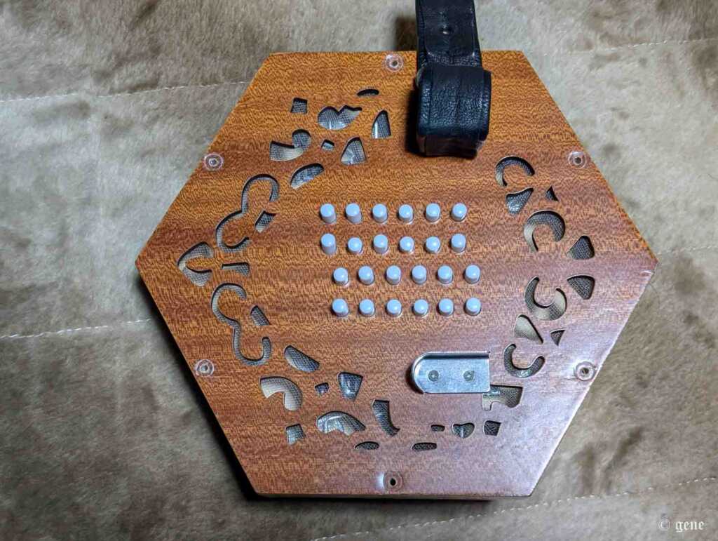 PLAYTECH(プレイテック)イングリッシュ・コンサーティーナ 48ボタン Treble(ソプラノ) PCT300