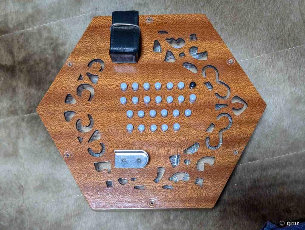 PLAYTECH(プレイテック)イングリッシュ・コンサーティーナ 48ボタン Treble(ソプラノ) PCT300